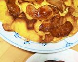 紅玉でどうぞ、タルトタタン風ホットケーキ作り方6写真