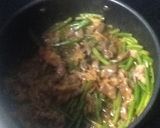 赤ワイン入り☆にんにくの芽と牛肉炒め作り方6写真