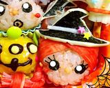 トイストーリー ハロウィン キャラ弁作り方3写真
