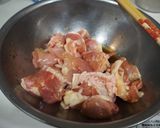 フライパンで作る☆我が家の簡単親子丼。作り方2写真