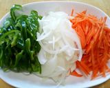 ダシダを使って牛肉のおこわ風プルコギ味作り方4写真