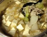 豚だけど 贅沢牛肉のスープ作り方5写真