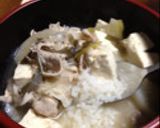 豚だけど 贅沢牛肉のスープ作り方6写真