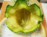 メロンで恐竜？怪獣！ティラノザウルス！！作り方3写真