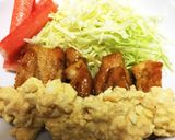 超絶簡単☆ドレッシングで焼きチキン南蛮作り方5写真