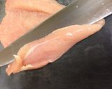 おうち居酒屋!鶏胸肉でジューシー焼鳥♡作り方3写真