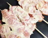 おうち居酒屋!鶏胸肉でジューシー焼鳥♡作り方6写真
