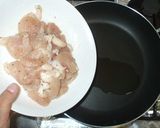 簡単辛子明太子炒め♪鶏むね肉しめじ小松菜作り方7写真