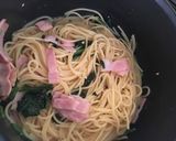 あごだしつゆで簡単釜玉風パスタ作り方3写真