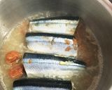 簡単 秋刀魚の梅生姜煮作り方10写真
