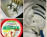 栗の渋皮煮のティラミスロールケーキ作り方14写真