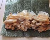 豚肉とエリンギの海苔巻き作り方3写真