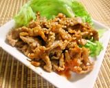 お弁当に☆甘辛コチュ味噌で豚肉炒め作り方5写真