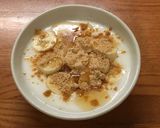 毎朝♪きなこバナナdeはちみつヨーグルト作り方3写真