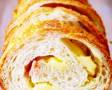 朝食&ランチ♪ベーコンチーズフランスパン作り方18写真