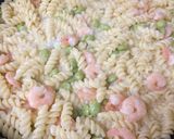 エビと枝豆のクリームチーズパスタ作り方6写真