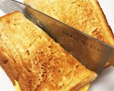 ランチに♬朝食に♪厚焼きタマゴサンド作り方8写真