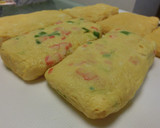 あごだしつゆでカニカマ＆ねぎのだし巻卵作り方6写真