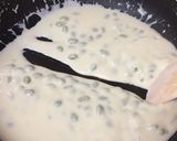 エビと枝豆のクリームチーズパスタ作り方7写真