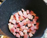 さつまいもとベーコンの炊き込みご飯♪作り方2写真