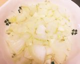 ハッシュドビーフの素で★煮込みハンバーグ作り方1写真