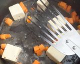 高野豆腐の煮物＠大葉あえ作り方4写真