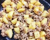 ダシダが決めて☆揚げじゃがそぼろ丼作り方7写真