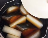 とっても簡単に料亭の味！ブリ大根☆作り方3写真