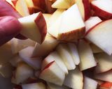 型もバターも不要◎かんたんアップルケーキ作り方1写真