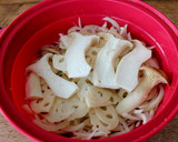 レンジで簡単！れんこんとキノコのすき煮作り方1写真