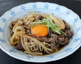 レンジで簡単！れんこんとキノコのすき煮作り方4写真