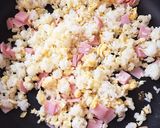 簡単！チャーハンの素で美味しい炒飯！作り方3写真