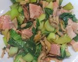 パスタ！？大磯屋♪チンゲン菜バター焼そば作り方3写真