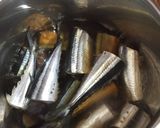 あごだしつゆでさんまの煮付け〜圧力鍋使用作り方3写真