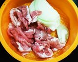 弁当用しょうが焼き（煮！？）風作り方1写真