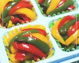 お弁当のおかず★3色パプリカの塩きんぴら作り方10写真