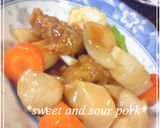 **酢豚**作り方3写真