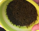 ごま油香る♡たたきキュウリのもずく酢作り方1写真