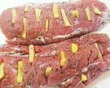 ☆豚ひれ肉の生姜正油チャー・レン作り方2写真