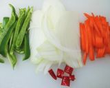 カレイの唐揚げ～野菜あんかけ～作り方1写真