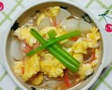 体ぽかぽか！かぶの生姜味たまごあんかけ♪作り方7写真