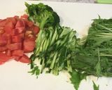 蕎麦好きにはたまらない蕎麦サラダ作り方1写真