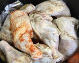 たき火でローストチキン作り方4写真