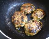 にら入り鶏つくねの照焼き作り方5写真