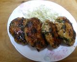 にら入り鶏つくねの照焼き作り方6写真