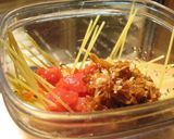レンジでパスタ☆全部入れてチン！作り方1写真