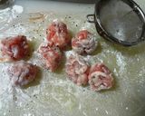 柿の酢豚♪作り方3写真