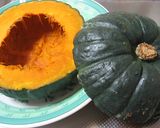 炊飯器de甘い蒸しカボチャ♪作り方8写真