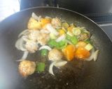 柿の酢豚♪作り方9写真