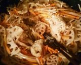 簡単８分♪さくさく根野菜きんぴらさん♪作り方4写真